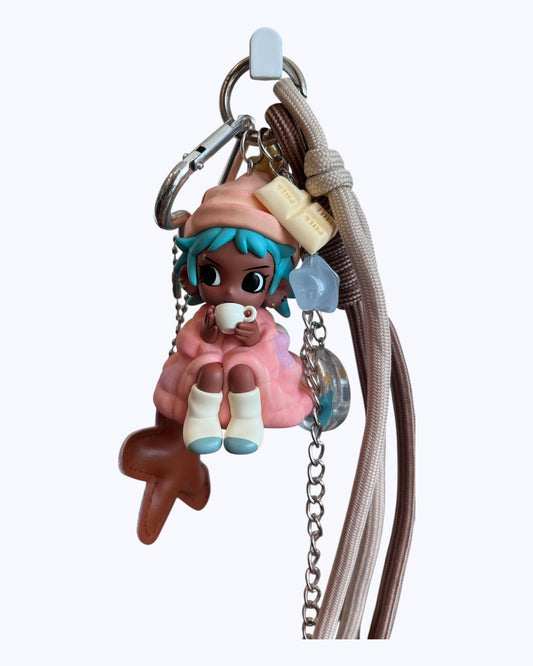 Lil Peach Riot Sleepover Collection - Frankie Morning Coffee