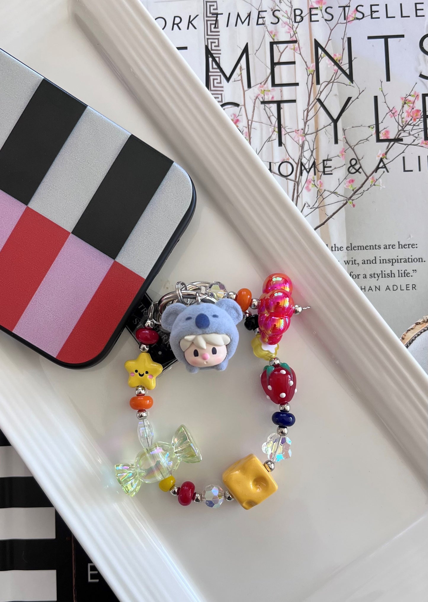 POP BEAN SWEET BEAN Koala Phone Chain